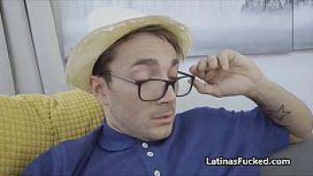 Tourists big cock ends up in curvy latina