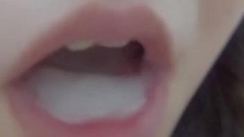 Homemade cumshot compilation and cum swallowing